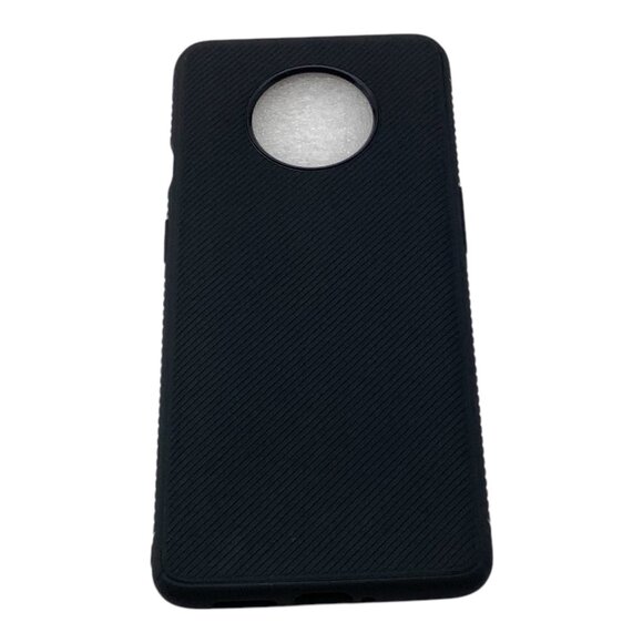Fashion Case For OnePlus 7T Phone Black Ultra Slim Soft-To-Touch Protective Cove - Picture 2 of 14